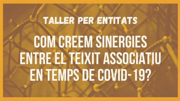 taller per entitats - com creem sinergies entre el teixit associatiu?